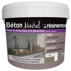 Résinence Beton mineral kaki 6kg