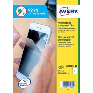 Avery-Zweckform Avery 20 Films Antimicrobiens 199,6 x 143,5 mm (AM002A4-10)