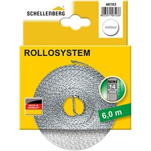 Image de Schellenberg Sangle de volet roulant 14mmx6mts blanc