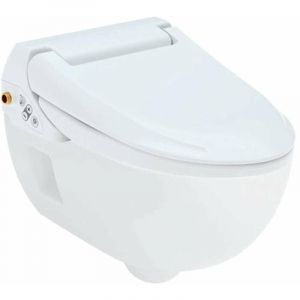 Geberit WC suspendu AquaClean 4000 146.135.11.1 505x485x400 mm Frein de chute