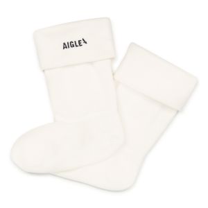 Aigle Chaussettes en polaire ENFANT IVOIRE 27
