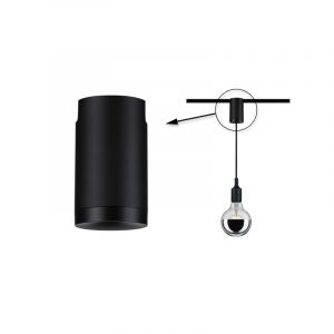 Paulmann Adaptateur de suspension Urail, design, noir mat m&eacute;tal