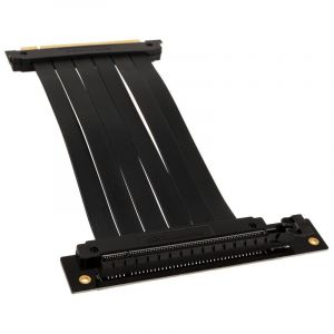 Phanteks PH-CBRS_FL22 Câble élévateur PCI-E x16 220 mm Adaptateur 90 degrés blindé EMI Design Fin