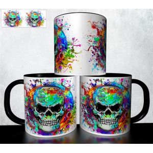 Forever MUG personnalisé Tasse à café - HALLOWEEN TETE DE MORT Réf 907