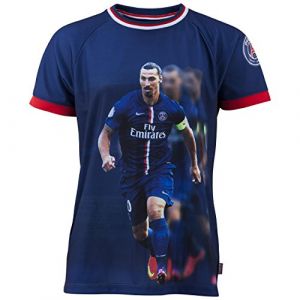 Psg Maillot - Paris Saint Germain - Zlatan Ibrahimovic - Taille Adulte - Polyester - Manches Courtes