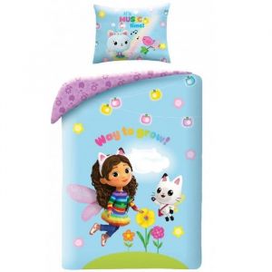 Parure de lit en coton 140x200 Maison pour chat Gabi