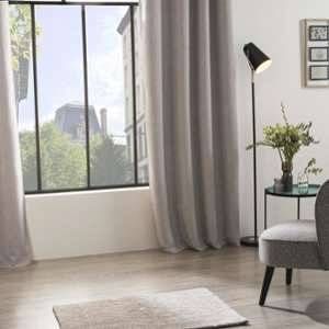 Homemaison Lot de 2 Rideaux Occultants Samuel 135x240cm Lin - Paris Prix