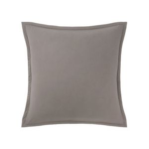 Olivier Desforges Taie d'oreiller percale 80 fils/cm², Alcôve Gris - Couleur Gris - Taille 85 x 210 cm