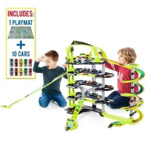 Molto Super Parking - 5 étages - 15 voitures - Tapis de Jeu