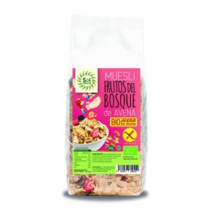 Solnatural Muesli Avena Frutos del Bosque Sin Gluten Bio 425g