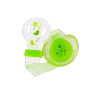 dBb Remond Pack sucette physiologique en silicone 2&egrave;me &acirc;ge + attache sucette