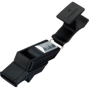 Molten Valkeen Sifflet d'Arbitre Professionnels Flip Grip - Noir/Argenté, pointure One Size - ['Noir'] - Taille One Size