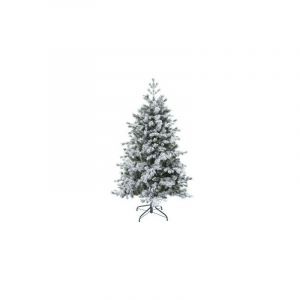 Image de AC-Déco Sapin artificiel Yukon - 180 cm - Vert floqué blanc