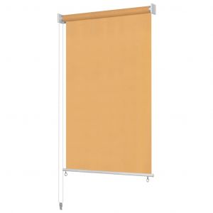 VidaXL Store roulant d'ext&eacute;rieur 80x140 cm Beige