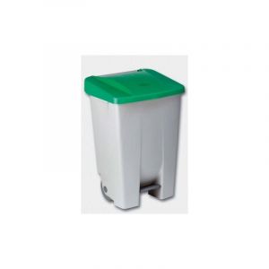 Poubelle 80 L Sélective avec couvercle vert Denox Diempi