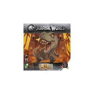 SIMILO Jurassic World - Jeu d'ambiance - Jeu de déduction coopératif pour Toute la Famille - De 2 à 8 Joueurs - A partir de 7 Ans !