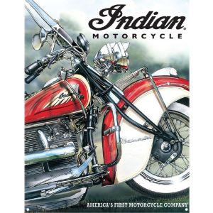 Plaque métal Indian Motorcycle