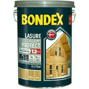 Bondex Lasure satinée chêne rustique Ultim protect 12 ans - 5 L