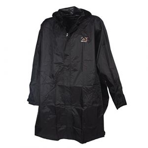 Image de Élément-Terre Element terre - Pelerin noir poncho - Poncho cape de pluie - Noir - Taille L/XL