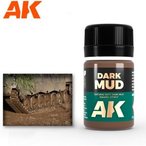 Pot d'enamel effects AK Interactive Dark Mud Effects