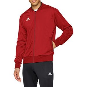 Adidas Condivo 18 Veste de Présentation Homme, Power Red/Black/White, FR : S (Taille Fabricant : S)