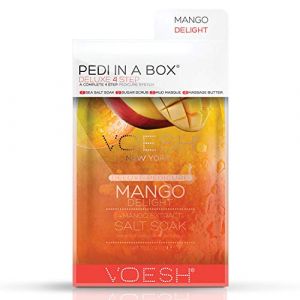 Voesh Pedi In A Box 4 Step - Mango Delight Cofanetto Trattamento Piedi 104.0 ml