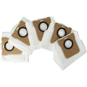 Vhbw 5x Sacs aspirateur compatible avec Dreame DreameBot L10s Ultra aspirateur robot - Sac pour station de vidage
