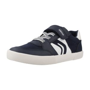 Geox J GISLI Boy D Basket, Navy/White, 37 EU