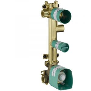 Axor Corps d'encastrement pour set de finition 38 x 12 pour thermostatique encastré avec robinet d'arrêt et 3 sorties (36708180)