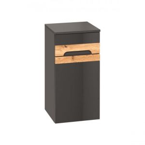 Galaxy GRAPHITE 810 meuble bas 1D1S / meuble bas 1D1DW 35cm CU-COC-834012 FSC MIX Crédit