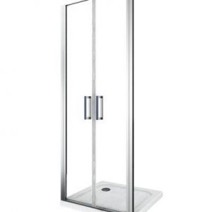 Image de Giorgy - Porte de douche de 6 mm overture à battant – 77-80 cm