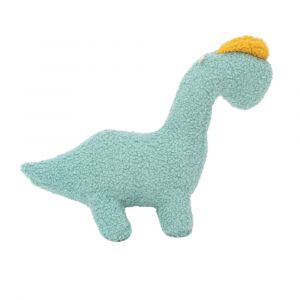 Peluche bébé dinosaure 100% coton hipoallergenic vert