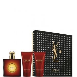 Image de Yves Saint Laurent OPIUM - Coffret Eau de Toilette+gel Douche+lait pour le Corps