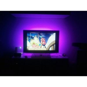 Image de Desineo Lot de 2 Packs rétroeclairage led pour TV 2x90 cm usb avec télécommande et contrôle musical