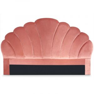 Tête de Lit en Velours "S lly" 180cm Rose Prix