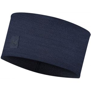 Buff Wide Merino Wool Bandeau, bleu Bandeaux