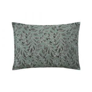 Essix Taie d'oreiller imprimée en Percale de Coton, Gaïa, 50 x 75 cm