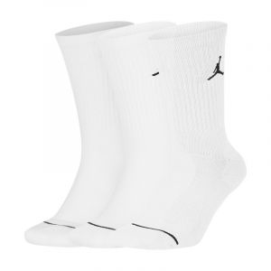 Jordan Chaussettes - NIKE jumpman crew x3 blc 17 - Blanc M