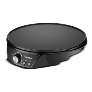 Techwood Cr&ecirc;pi&egrave;re &eacute;lectrique TCP-126, diam&egrave;tre 30cm, 1200W, noire