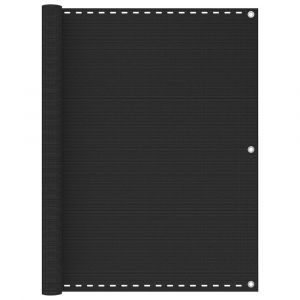Écran de balcon brise pare vue protection confidentialité 120 x 300 cm PEHD anthracite 02_0009960