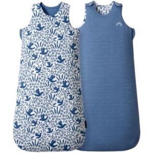 Gigoteuse r&eacute;versible 4 saisons oiseaux 6-18 mois