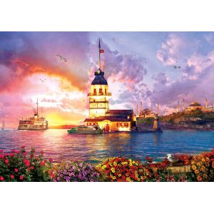 Art Puzzle Maiden's Tower