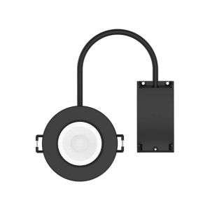 Silamp Spot Encastrable 6W Dimmable CCT IP65 NOIR - 3000K/4000K/6500K