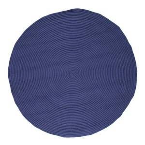 Tapis TAM TAM Réversible (Diam. 120cm) Bleu corse