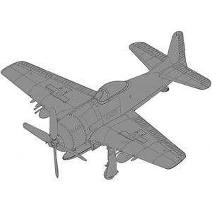 Image de HobbyBoss Maquette avion F8F-1B Bearcat-1/72 - Maquette d'avion