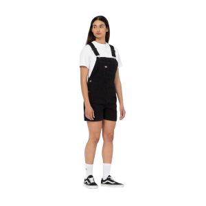 Dickies Duck Canvas Bib W Black - Salopettes - noir - S - 100% Coton,Coton
