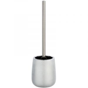 Image de Wenko Brosse WC design Glimma - Argent