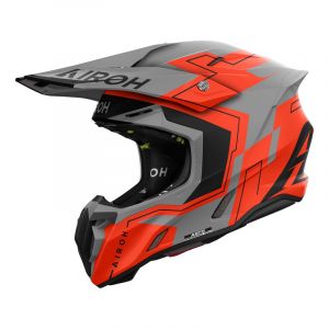 Airoh Casque cross Twist 3 Dizzy orange fluo matt- XL