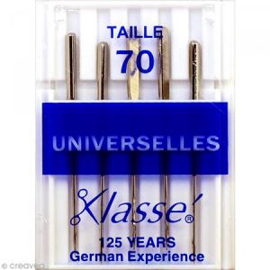 Distri Aiguilles machine - Acier - Taille 70 - Universelles - 5 pcs