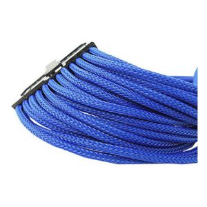 Image de Gelid C&acirc;ble Tress&eacute; ATX 24 broches 30 cm (Bleu)